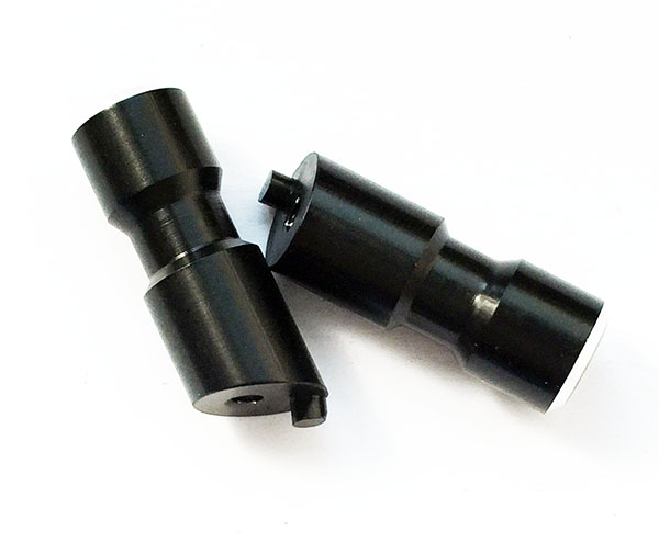 Cod.: 03001052.2BK Supporti alluminio archetti 20° neri