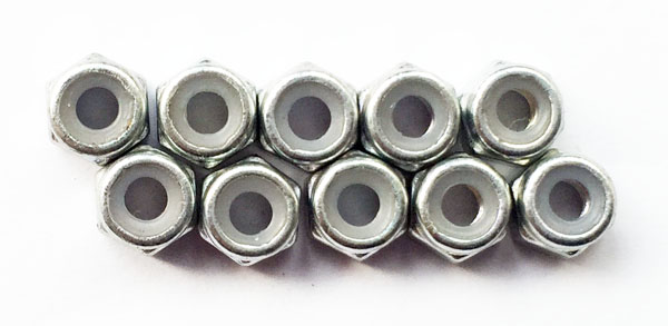 Cod.: 11001080 Dadi autobloccanti M3. 10Pz