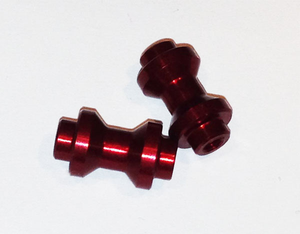 Cod.: 03001058R Distanziali slitte archetti Evo 4 rossi