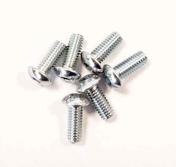 Cod.: 11001036 Viti ricambio 4x10 testa tonda. 6Pz